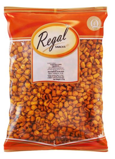 REGAL TOASTED CORN CHILLI-LIME 250G