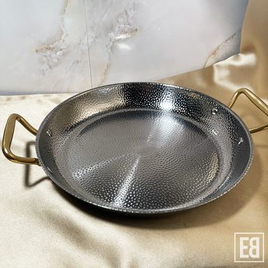 HAMMERED SILVER SUKIYAKI 30CM STAINLESS-STEEL POT CODE: K518