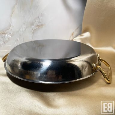 HAMMERED SILVER SUKIYAKI 30CM STAINLESS-STEEL POT CODE: K518