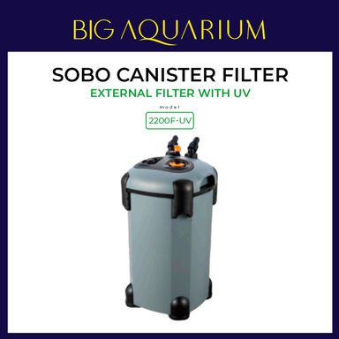 <Top Selling>  Sobo Aquarium Canister Filter With Media Trays Spary Bar External Canister Filter For Fish Tank