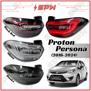 Proton Persona 2016 2017 2018 2019 2020 2021 2022 2023 2024 Tail Lamp Taillamp Tail Light Taillight LED DRL Daylight Brake Light Running Signal MC MC2 VVT SPW