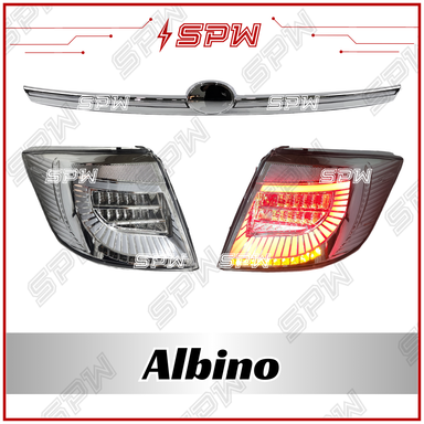 Perodua Bezza 2016 2017 2018 2019 2020 2021 2022 2023 2024 LED Tail Lamp Tail Light Brake Light DRL Trunk LED Rear Garnish Center Light Lamp SPW Albino