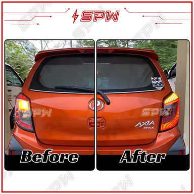 Perodua Axia 2014 2015 2016 2017 2018 2019 2020 2021 2022 Axia Rahmah 2023 Tail Lamp Tail Light DRL LED Taillamp Taillight SPW Albino Running Signal Brake Light