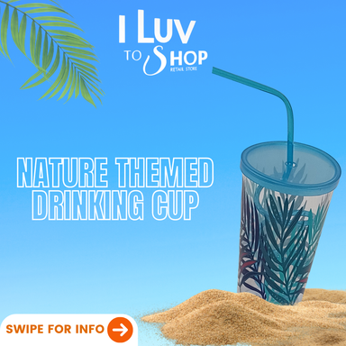 BLUE Nature Themed Cup