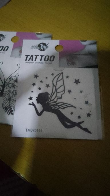 Temporary tattoos 