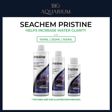 Seachem Pristine - Water waste remover and clarifier (100ml / 325ml / 500ml)