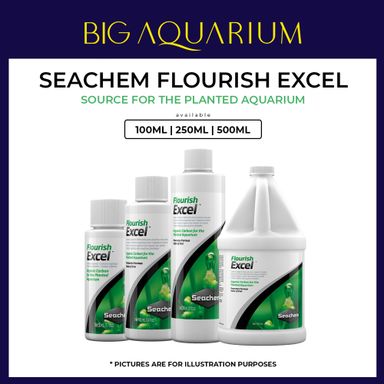 Seachem Flourish Excel For Planted Aquarium (100ML / 250ML / 500ML)