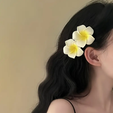 Beach Flower Hair Clip