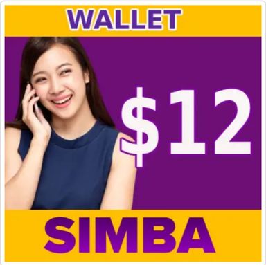 SIMBA $12 Main Wallet Recharge