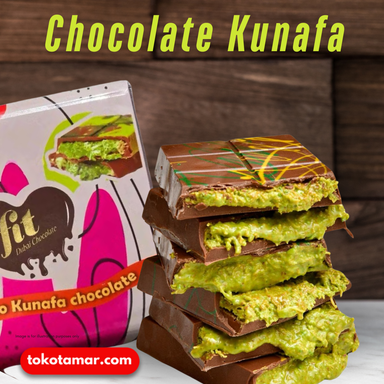 چوكلت كونفا ڤيستاچياو    Chocolate Kunafa Pistachio By Fit Dubai