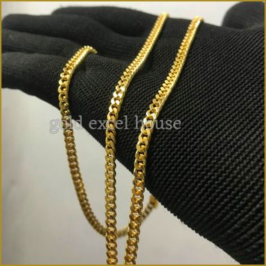 Gold Plated Albert Necklace 