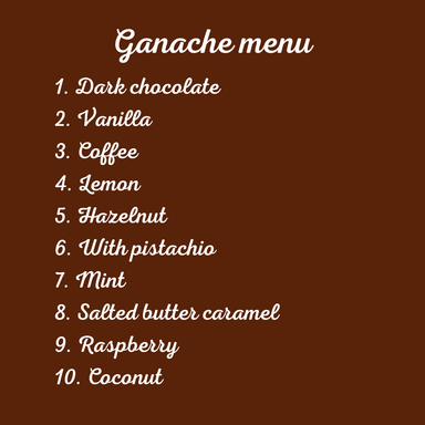 Ganaches for Macarons