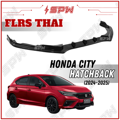 Honda City Facelift Sedan 2023-2024 / Hatchback 2024 FLRS THAI Front Lip Front Bumper Lip Diffuser Splitter City HB PPU Material 2023 2024 2025