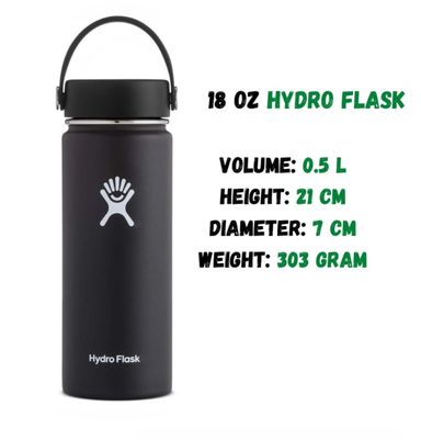 Preorder | Hydro Flask with Engrave Name - 18oz / 500ml