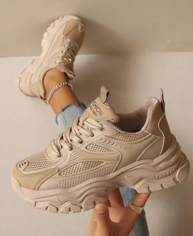 Casual Outdoor Flat Chunky Sneakers 