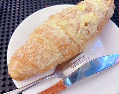 Salted egg croissant