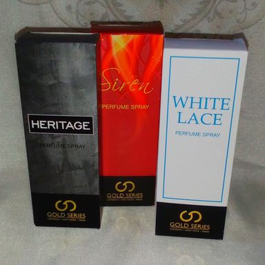 GOLD Series Combo 100ml ×3 Heritage+Siren+White lace