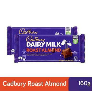 Dairy milk Cadbury roasted almond 160g