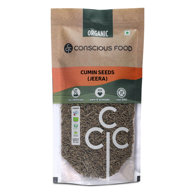 Conscious Food Organic Cumin Seeds Jeera 100g