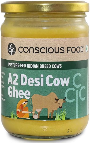 Conscious Food Desi A2 cow ghee 500ml