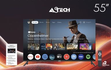 Google Tv Astech 55" 4k UHD