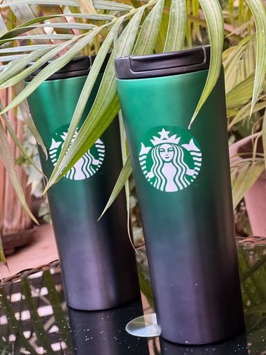 Mug starbucks vert dégradé isotherme 