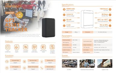 VT03SF 4G DIY Portable Rechargeable Live Web Based and Mobile App GPS Tracker – NO CONTRACT