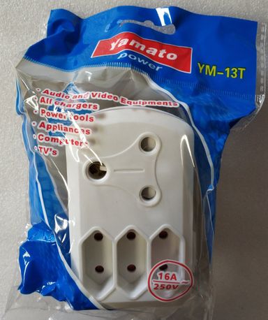 Yamato Wall Socket Adapter - YM-13T