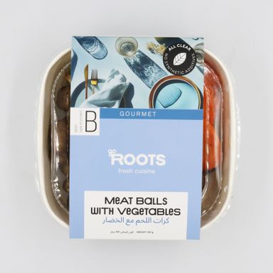 Roots Meat Balls with Vegetables 410g