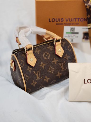 Lv Small Pillow Bag In Style Of Lv Leather Bag 20*14Cm Shoulder Crossbody Bag Handbag