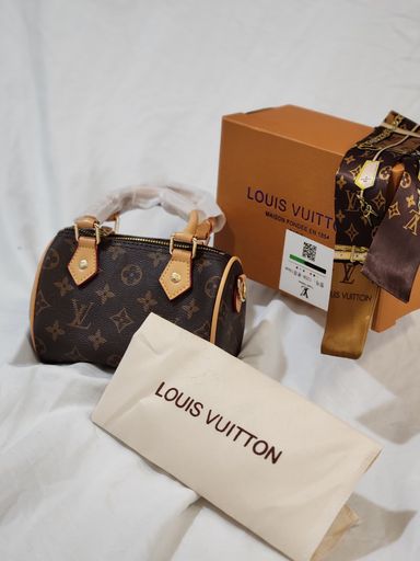 Lv Small Pillow Bag In Style Of Lv Leather Bag 20*14Cm Shoulder Crossbody Bag Handbag