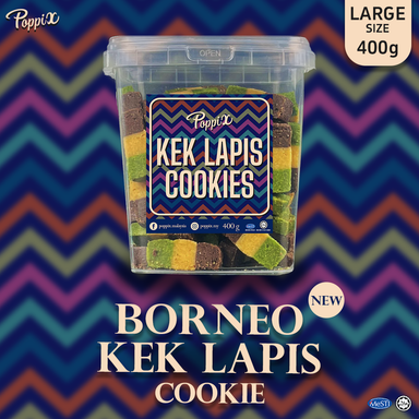 L Bucket Borneo Kek Lapis Cookies