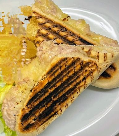 Tuna Cheese Melt Panini