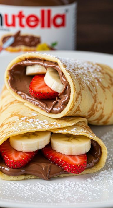 Crepe de Nutella 