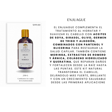 ENJUAGE ANTI CAIDA Y CRECIMIENTO 250 ML