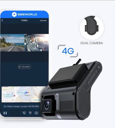 SEEWORLD V7 - DashCam Double Caméra 4G