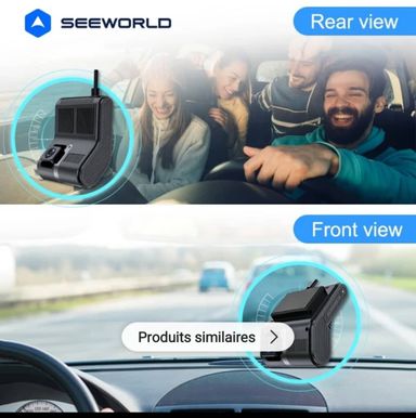 SEEWORLD V7 - DashCam Double Caméra 4G