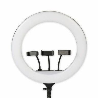 22 inches big bright ring light with long tripod and remote 