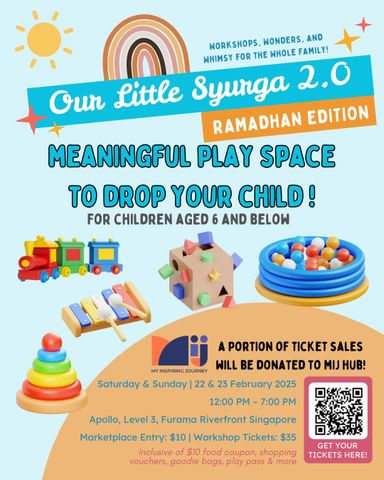 OUR LITTLE SYURGA 2.0 | PARENTING SEMINAR 1: NAVIGATING NEURODIVERGENT (W SITI JULIANA) | 22 FEB 2025, 5.15 PM