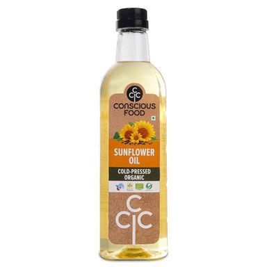 Conscious Food Organic Sunflower Oil 500ml