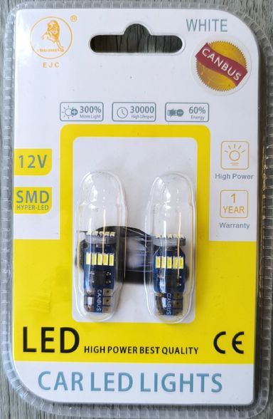 T10 15pc 4014 Chip Canbus Car LED Bulb