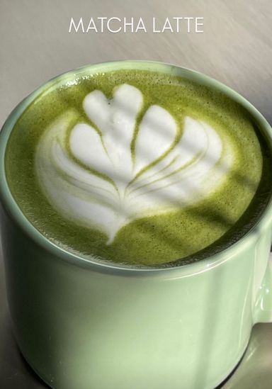 HOT MATCHA LATTE