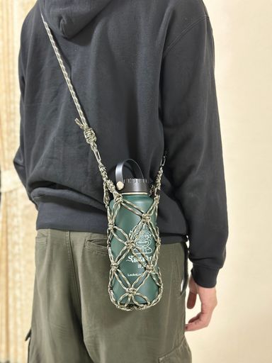 SAND BROWN Bottle Holder/Bag