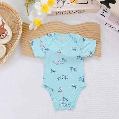 Breezy Baby Romper - Beach