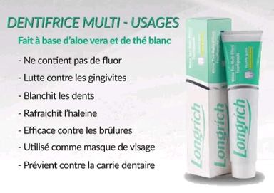 Pâte dentifrice 