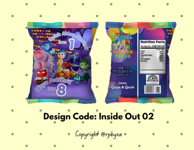 CUSTOMISED CHIPBAGS (OCCASIONS)