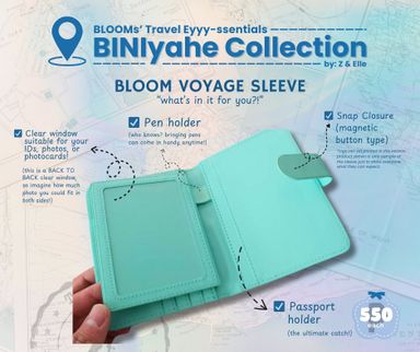 BLOOMvoyage Sleeve (Passport Holder)