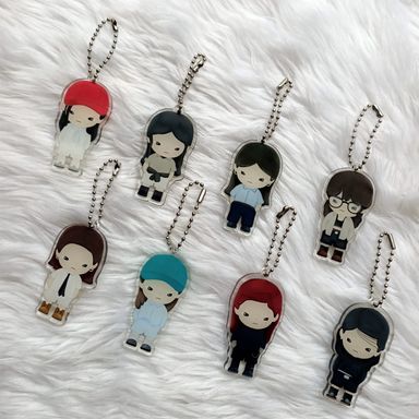 BINI x Charlotte Folk HIRONO Keychains