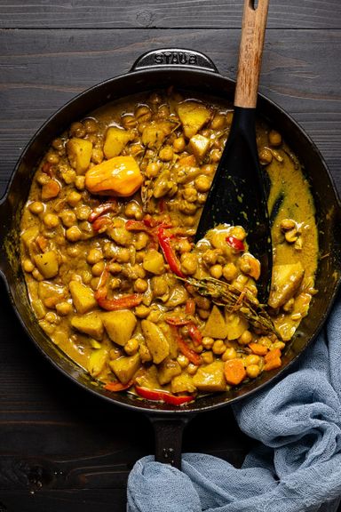 Curry Chickpea - Trini style