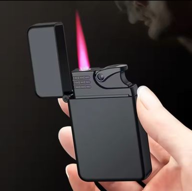 Briquet Chalumeau Compact - Flamme Rouge Puissante et Design Élégant